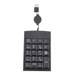 Claviers - Keyboards - Waterproof Multimedia Numerical Keyboard with Flexible Cable