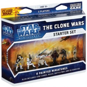Wizard of the Coast - JDFWOC013 - Figurine - Star Wars Miniatures - Starters The Clone Wars