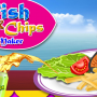 Chips de friture de poissons Maker - Jeux de cuisine pour les filles enfants
