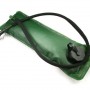 JNTworld 3L hydratation vessie sac réservoir d'eau jeu de guerre pour la randonnée formation cycliste avec sac à dos, 3L, brun (forme carrée)