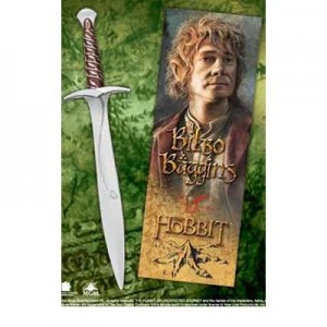 The Hobbit - Bilbo Baggins Sting Sword Pen And Bookmark Set