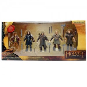 The Hobbit - BD16061 - Pack de 5 Figurine Collector - 9 cm