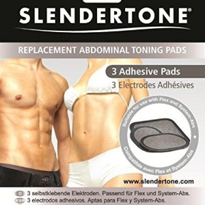 Slendertone - 0706-9607 - Lot Electrodes pour Ceinture Musculation Ventre